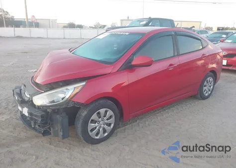 2017 Hyundai Accent Se z USA, uszkodzony, nr VIN KMHCT4AE6HU333423